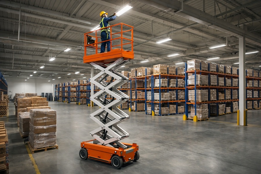 Best Equipment for Warehouse Maintenance at Height