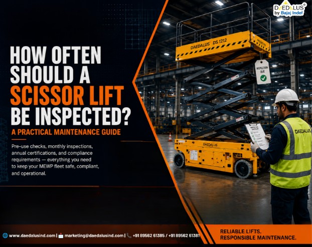 How Often Should a Scissor Lift Be Inspected? [2026 Guide]
