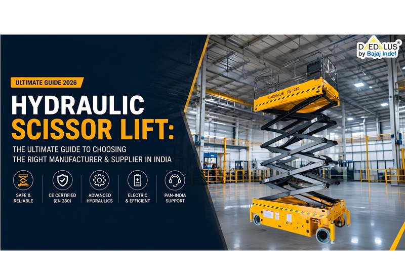 Hydraulic Scissor Lift Manufacturer & Supplier in India | Daedalus