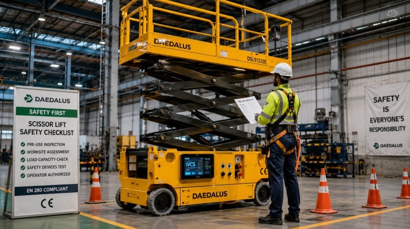 Scissor Lift Safety Checklist: 10 Rules Every Operator Must Follow
