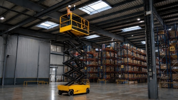 Top 10 Uses of Aerial Work Platforms in Indian Warehouses and Factories