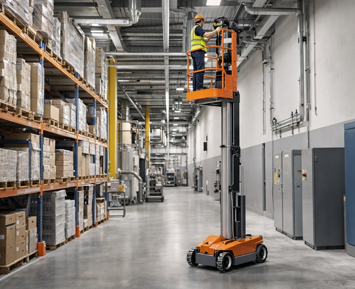 Vertical Mast Lifts for Compact Workspaces | Safe Height Access