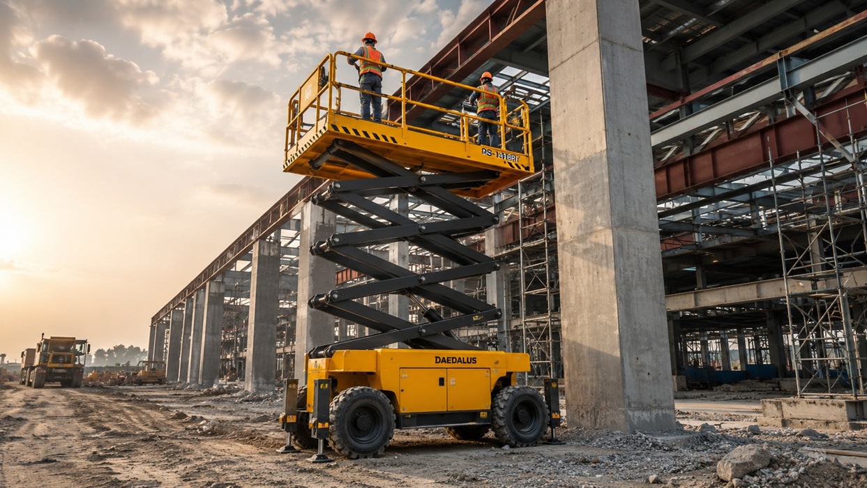 What Is a Rough Terrain Scissor Lift Used For?